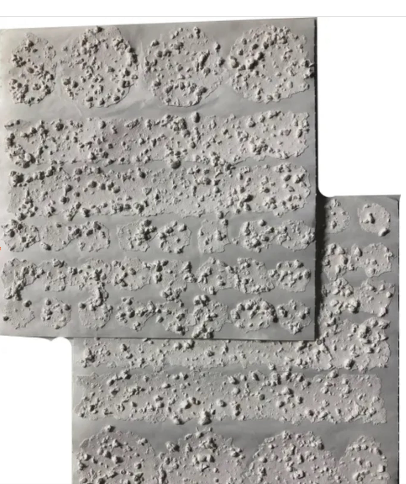 Self-Adhesive Popcorn Ceiling Repair Patch Kits (Choose Desired Size & Shape)