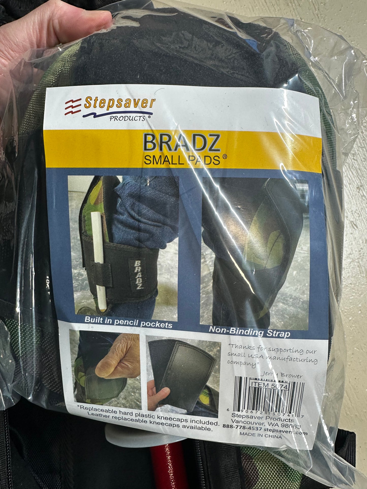 Bradz Standard Style Camo Kneepads