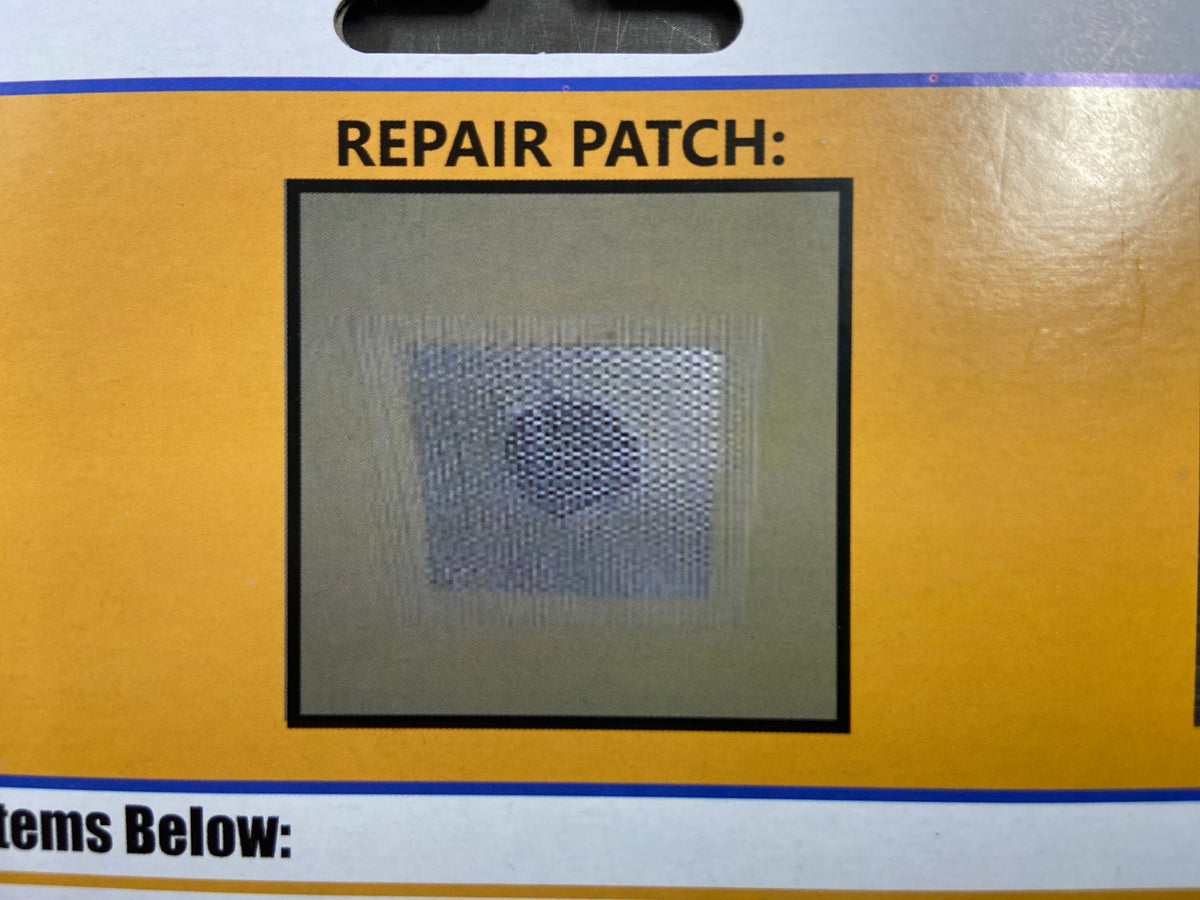 Stepsaver Products Aluminum and Fiberglass Self-Adhesive 4'' & 6" Wall Patch Combo Pack