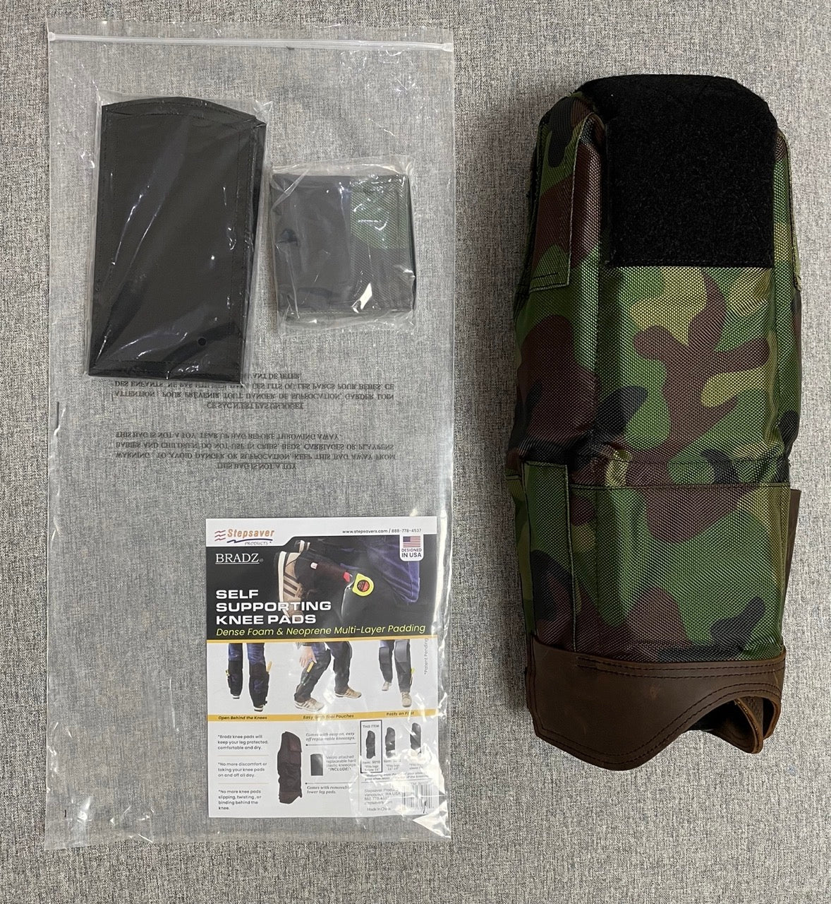 Bradz Self-Supporting Knee Pads (3 sizes)Choose here now!